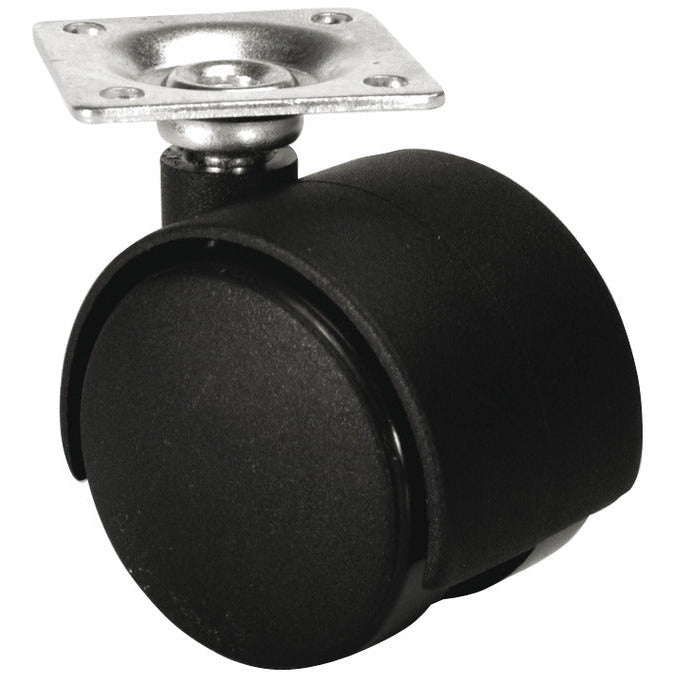 Twin wheel castor - 50 mm (set of 4) - Fullie Hardware