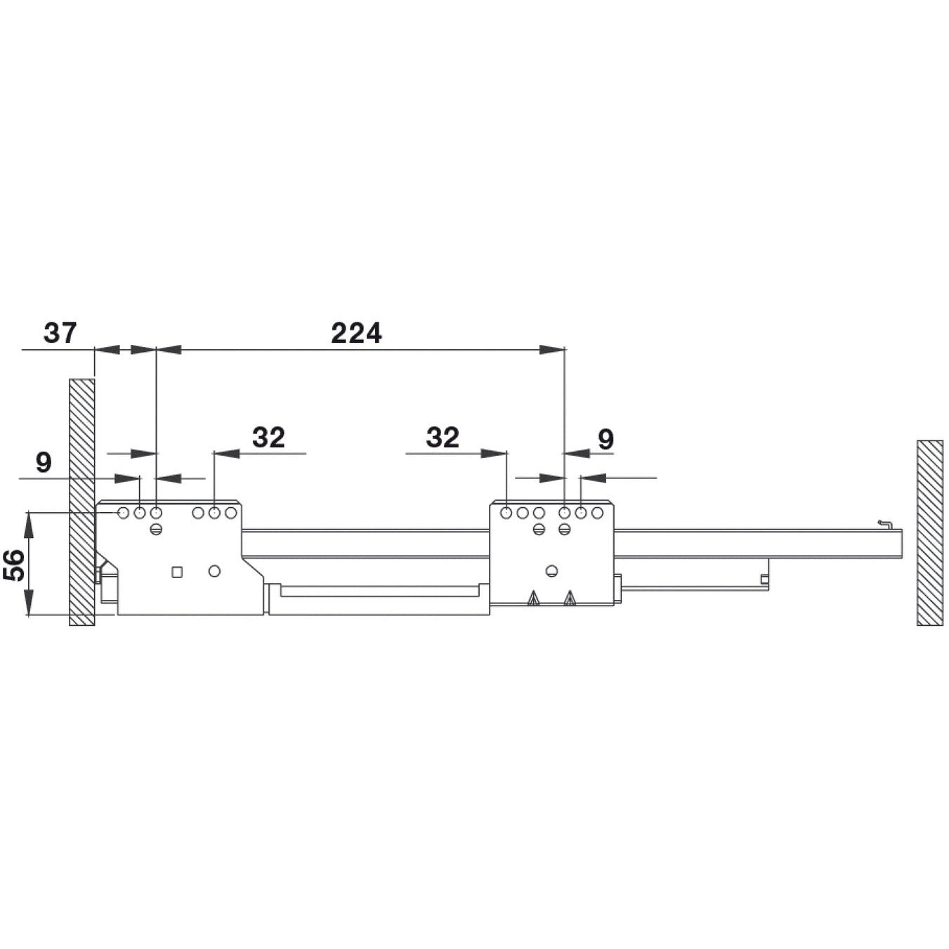 Alto drawer set, 140 mm - Fullie Hardware