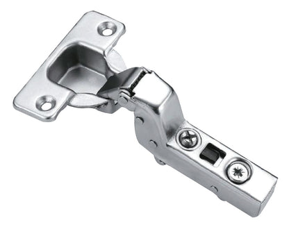 Inset hinge, 105 degree, with or without soft close, 3D adjustable