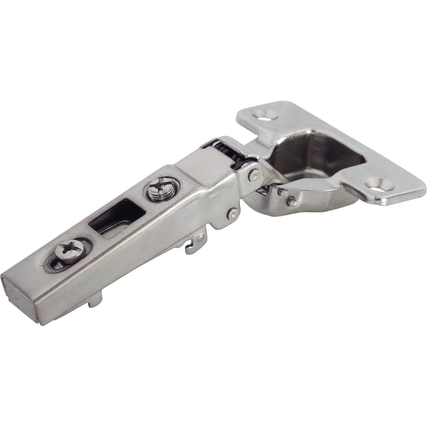 110 degree Full Overlay Hinge & Mount (single) - Fullie Hardware