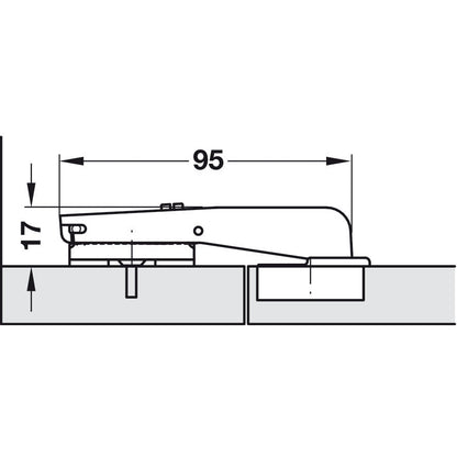 Silentia hinge BLD PNL Rapido 48/6