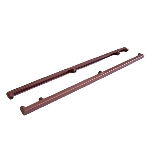 Plastic Drawer Slides [ BROWN]  (set) - Fullie Hardware