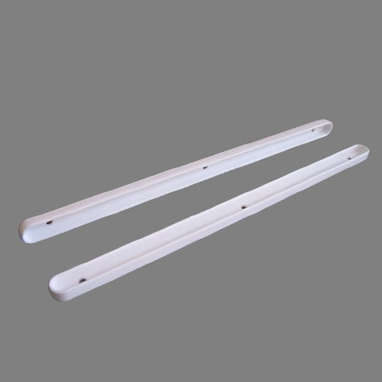 Plastic Drawer Slides [ WHITE Screw]  (set) - Fullie Hardware